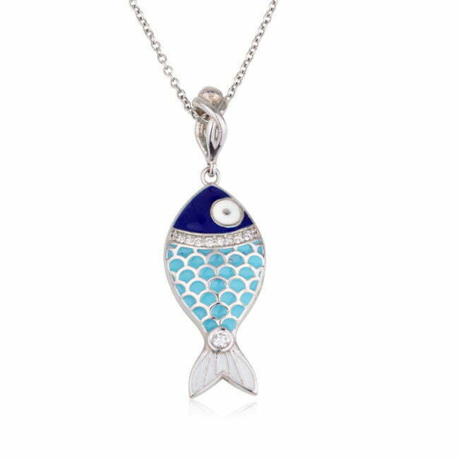 שרשרת עם תליון דג