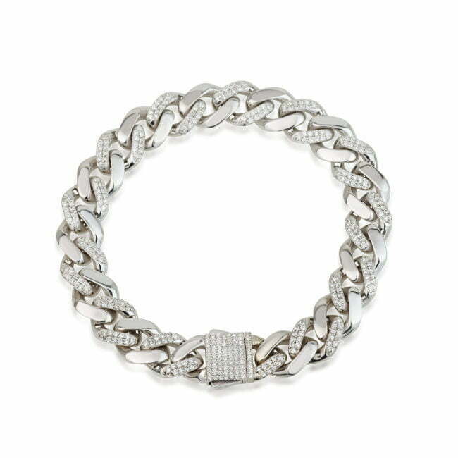 צמיד EG משובץ יהלומי מעבדה