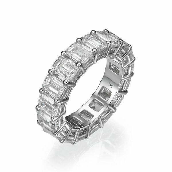 טבעת איטרניטי אמרלדים