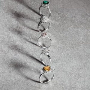 טבעת אירוסין יהלומי מעבדה