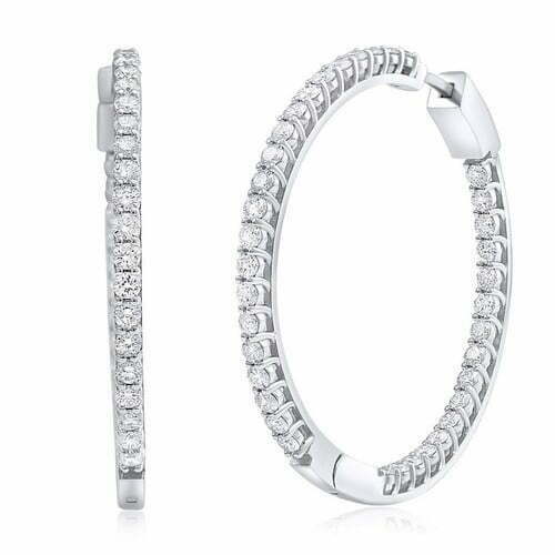 עגילי חישוק 2.5 ס