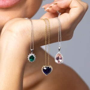 תליוני יהלומים מעוצבים